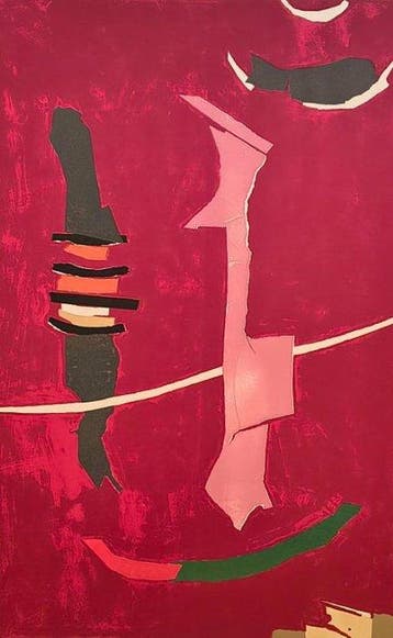 André Lanskoy (1902-1976) - Rosso dal Journal dun fou del