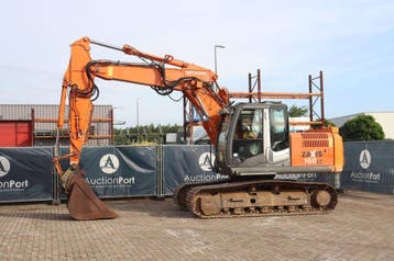 Veiling: Rupsgraafmachine Hitachi ZX160LC-3 Diesel 90kW 2009, Ophalen, Graafmachine
