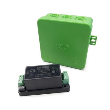 Duco power supply 230V AC-24V DC / 20W met behuizing, Verzenden, Nieuw