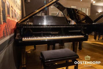 Yamaha C3 PE messing vleugel - 3370155, Muziek en Instrumenten, Piano's, Nieuw, Zwart, Vleugel