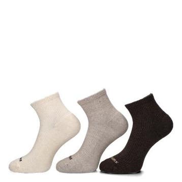 Skechers 3-Pack 1/2 Terry sokken voor heren in het Beige, Verzenden, Nieuw, Skechers, Overige typen