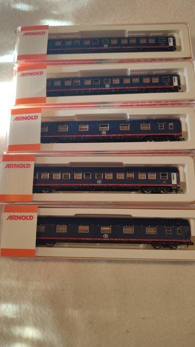 Arnold N - 3655 - Modeltrein personenwagonset (5) - NMBS, Hobby en Vrije tijd, Modeltreinen | N-Spoor