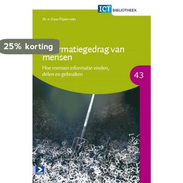 Informatiegedrag van mensen - G. Pijpers 9789012581882, Verzenden, Zo goed als nieuw, G. Pijpers