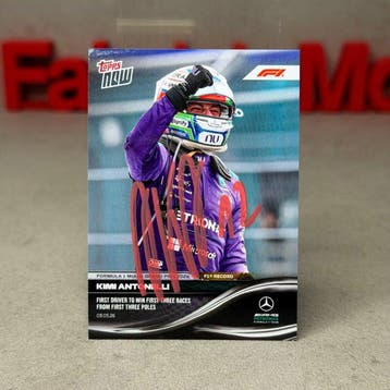 Mercedes - Topps Now - Miami GP 2026 3rd consecutive Formula, Nieuw
