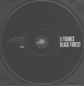 cd - A Frames - Black Forest, Verzenden, Zo goed als nieuw