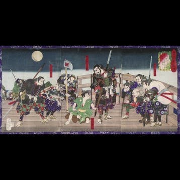 Tsukioka Yoshitoshi /  (1839–1892) Toyotomi Shshinroku: