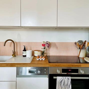 Wand Mozaïek Tegels Kitkat Factory Keramiek Roze Glans -..., Nieuw, Ophalen of Verzenden, 20 tot 40 cm, 10 m² of meer
