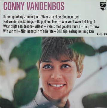 LP gebruikt - Conny Vandenbos - Conny Vandenbos, Verzenden, Zo goed als nieuw, Overige formaten