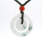 Jade - NGTC-gecertificeerde natuurlijke jadeiet dubbele