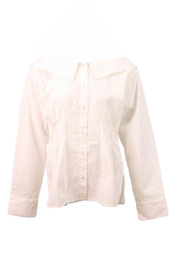 Hypedrop Blouse in maat L Wit, Kleding | Dames, Hypedrop, Verzenden, Zo goed als nieuw, Wit