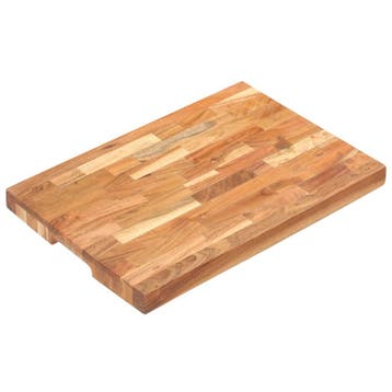 vidaXL Hakblok 50x35x4 cm massief acaciahout, Huis en Inrichting, Keuken | Keukenbenodigdheden, Verzenden, Nieuw