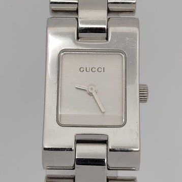 Gucci - Rectangular Integrated Bracelet Quartz - Zonder, Nieuw