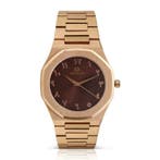 BUGOLINI® Miyota GL30 quartz - Locus staal Horloge Mannen, Staal, Staal, Polshorloge, Nieuw