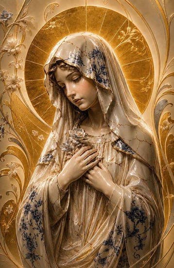 Yamila - XL - La Virgen del Velo de Oro
