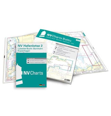 NV Charts Oostzee Serie 2 - Lübecker Bucht - Bornholm - Kope, Watersport en Boten, Ophalen of Verzenden, Nieuw