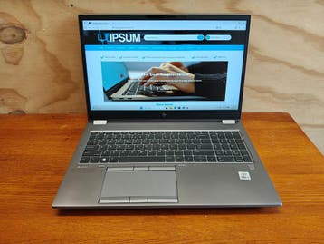 HP Zbook Fury 15 G7 | i7 10750H | 32gb DDR4 | 500gb SSD |..., 2 tot 3 Ghz, Refurbished, Ophalen of Verzenden, HP