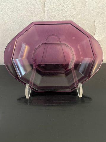 Glasfabriek Leerdam - K.P.C. de Bazel - Schaal - Glas -, Antiek en Kunst