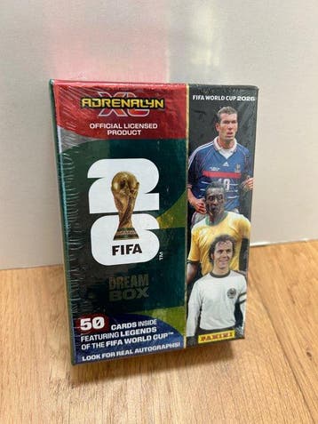 Panini 2026 World Cup Adrenalyn XL Dream Box Pelé, Zinedine, Nieuw