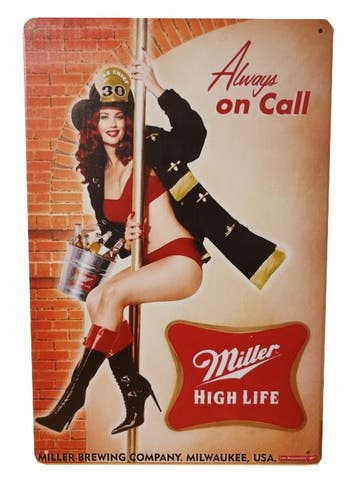 Always on call reclamebord, Verzamelen, Merken en Reclamevoorwerpen, Ophalen of Verzenden, Nieuw