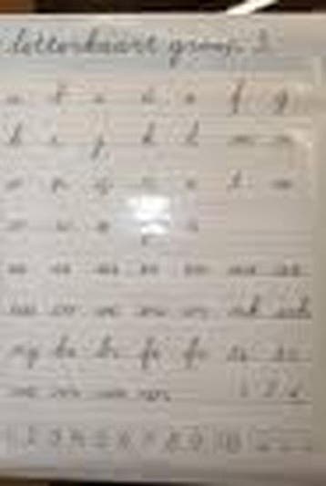 Klassikale letterkaart Handschrift versie 1, Verzenden, Nieuw