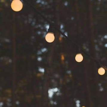 Led party lichtsnoer - 5 meter - 10 lampen - Warm wit - 24V, Tuin en Terras, Buitenverlichting, Ophalen of Verzenden, Nieuw