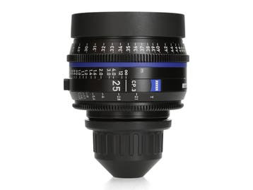 Zeiss CP.3 25mm T2.1 - PL - 1 jaar garantie, Ophalen of Verzenden, Zo goed als nieuw, Zeiss