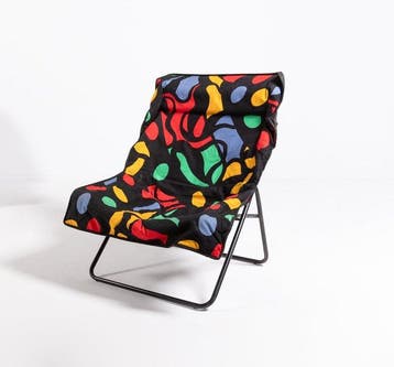 IKEA - Stoel - LYA - Staal, Katoen, Canvas