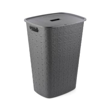 Softex Wasmand met Deksel - Antraciet, Huis en Inrichting, Nieuw