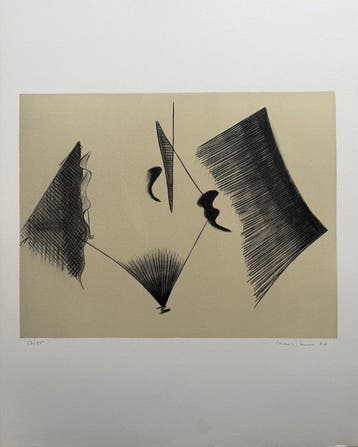 Franse school (XX) - Composition abstraite