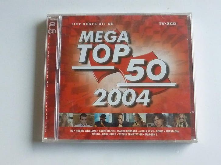 Mega Top 50 2004 (2 CD) Nieuw, Cd's en Dvd's, Cd's | Verzamelalbums, Zo goed als nieuw, Ophalen of Verzenden