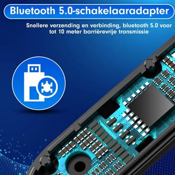 Bluetooth USB 5.0 Dongle - Bluetooth adapter - PS4 / PS5 /, Ophalen of Verzenden, Zo goed als nieuw