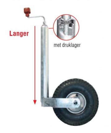 AL-KO Neuswiel Plus Lucht Stalen Velg 260x85mm 48mm, Caravans en Kamperen, Ophalen of Verzenden, Nieuw