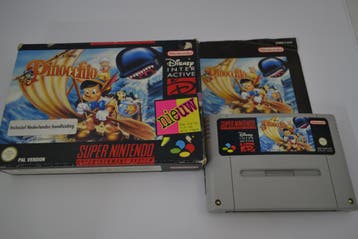 Pinocchio (SNES ACGP CIB), 1 speler, Verzenden, Zo goed als nieuw