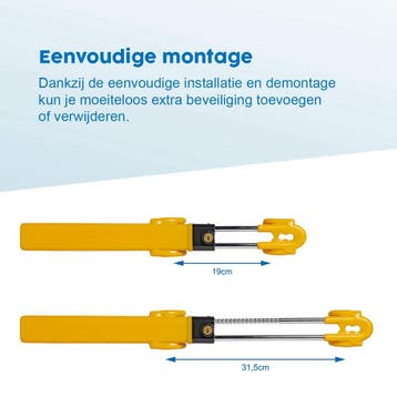 ProPlus Heavy Duty Stuurslot - Airbagslot - Stuurslot -, Ophalen of Verzenden, Nieuw