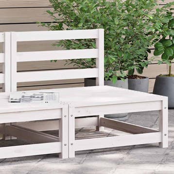 vidaXL Tuinbank zonder armleuningen 70x70x67 cm massief, Verzenden, Nieuw