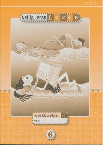 Veilig Leren Lezen Kim versie Werkboekje Maan kern 6 (per st, Verzenden, Nieuw