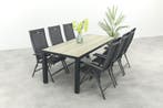 Hartman Salvatore/Nola verstelbare tuinset 210x90 cm., Verzenden, Nieuw, Overige materialen, Tuinset