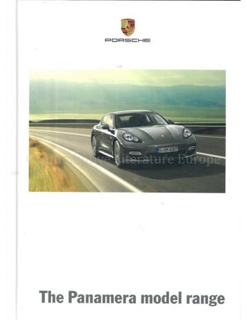 2013 PORSCHE PANAMERA HARDCOVER BROCHURE ENGELS, Nieuw, Porsche, Author