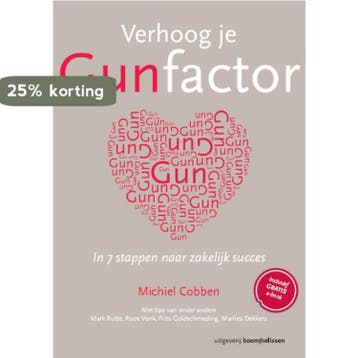 Verhoog je gunfactor - Michiel Cobben 9789024401154, Verzenden, Zo goed als nieuw, Michiel Cobben