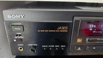 Sony - MDS-JA3ES feat. 20-Bit Wide Bit Stream Processing, Nieuw