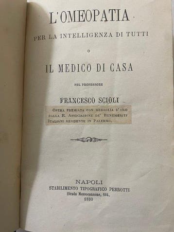 Francesco Scioli - Lomeopatia per lintelligenza di tutti o, Antiek en Kunst