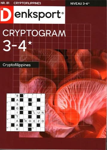 Denksport Cryptogram Cryptofilippines - 81 2025, Verzenden, Nieuw, Sport en Vrije tijd