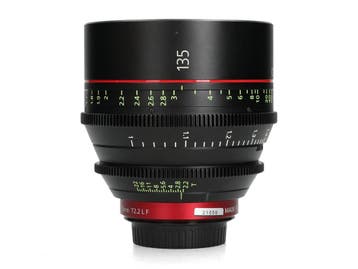 Canon CN-E 135mm T2.2 L F - Canon EF - 1 jaar garantie, Ophalen of Verzenden, Zo goed als nieuw, Canon
