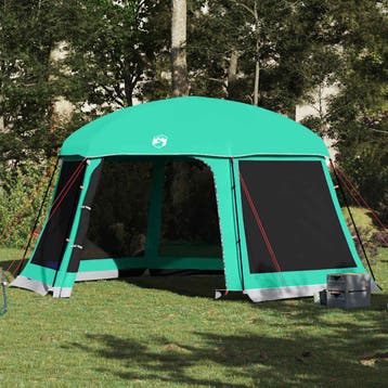 vidaXL Zwembadtent uitneembare buiten- gaaswanden 512x458 cm, Caravans en Kamperen, Verzenden, Nieuw, Tot en met 2