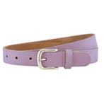 Landley Leren Dames Riem - Leer - 3 cm - Lila Paars - 115, Kleding | Dames, Riemen en Ceinturen, Verzenden, Nieuw, 100 cm of meer