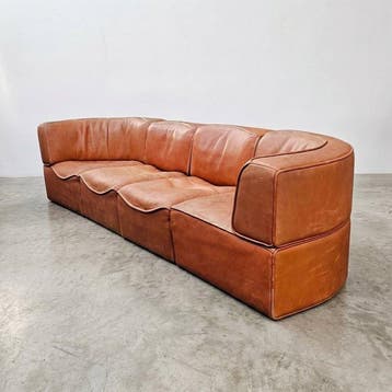 de Sede - De Sede Design Team - Sofa (4) - DS-15 - Leder -