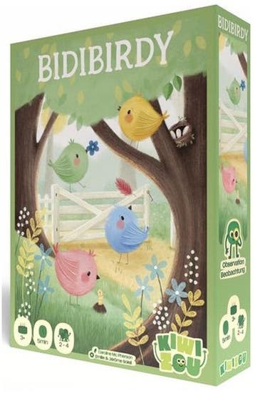 Bidibirdy - Kaartspel | Kiwizou - Kaartspellen, Hobby en Vrije tijd, Gezelschapsspellen | Kaartspellen, Verzenden, Nieuw