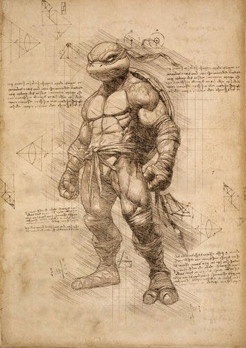 Boriani - Ninja Turtle - Da Vinci Series - limited edition