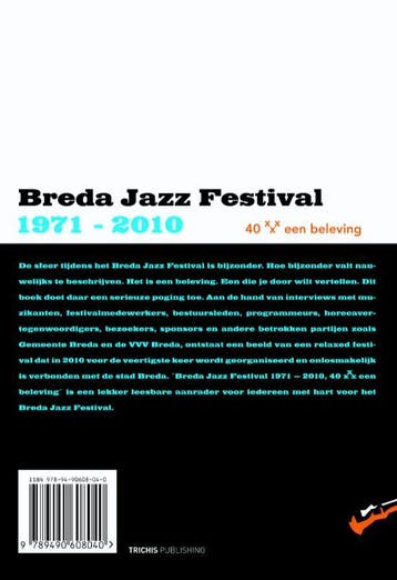 Breda Jazz Festival 9789490608040, Verzenden, Zo goed als nieuw, Hennie van de Kar - Vervooren
