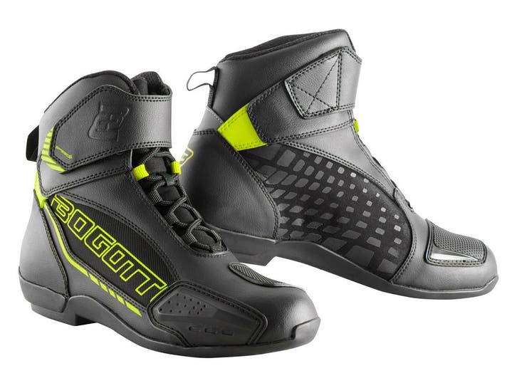 Bogotto GPX Motorschoenen Zwart Geel, Motoren, Kleding | Motorkleding, Heren, Nieuw met kaartje, Laarzen, Verzenden